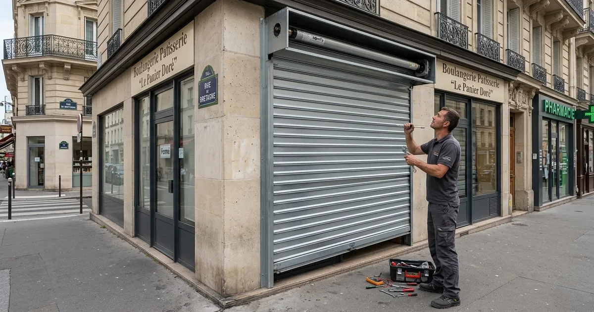 Déblocage Manuel Rideau Métallique Paris 3 : Urgence 2026
