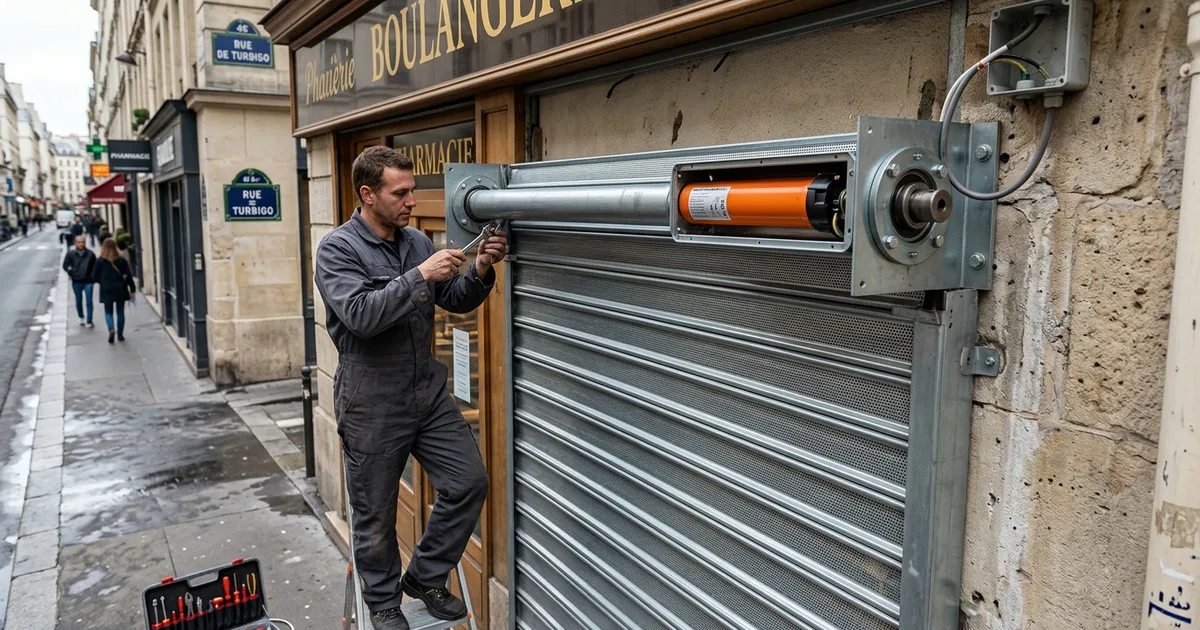 Durée de Vie Rideau Métallique Commerce Paris 3 2026