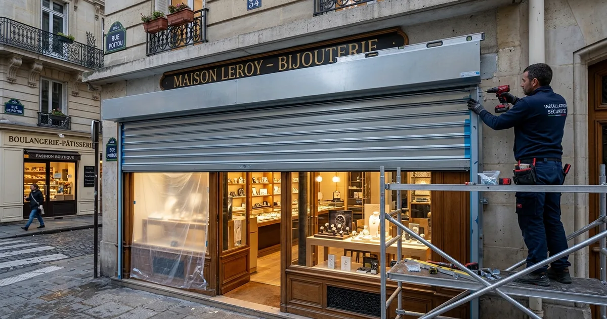 Rideau Métallique Anti-Effraction Commerce Paris 3 : Comparatif 2026