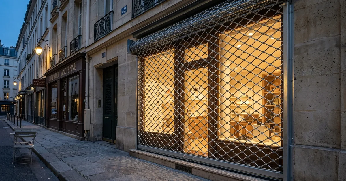 Rideau Métallique Grillage ou Plein Paris 3 : Décidez en 2026
