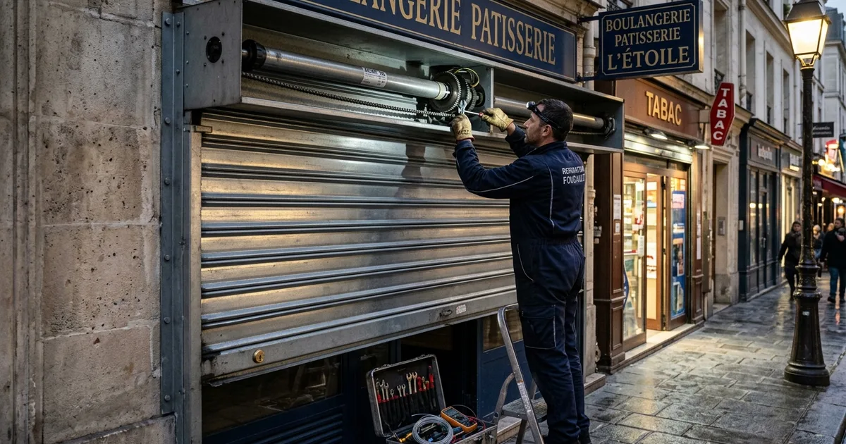 Sinistre Rideau Métallique Commerce Paris 3 : Assurance 2026